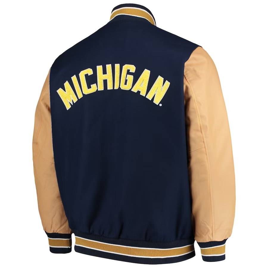 University Of Michigan Letterman Varsity Jacket 3 University Of Michigan Letterman Varsity Jacket - Image 3