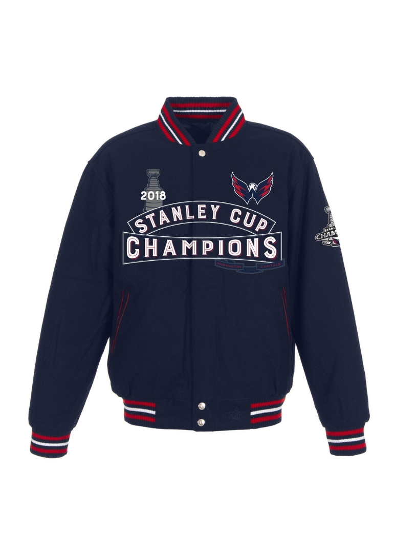 Washington Capitals Stanley Cup Champions Jacket 1 Washington Capitals Stanley Cup Champions Jacket