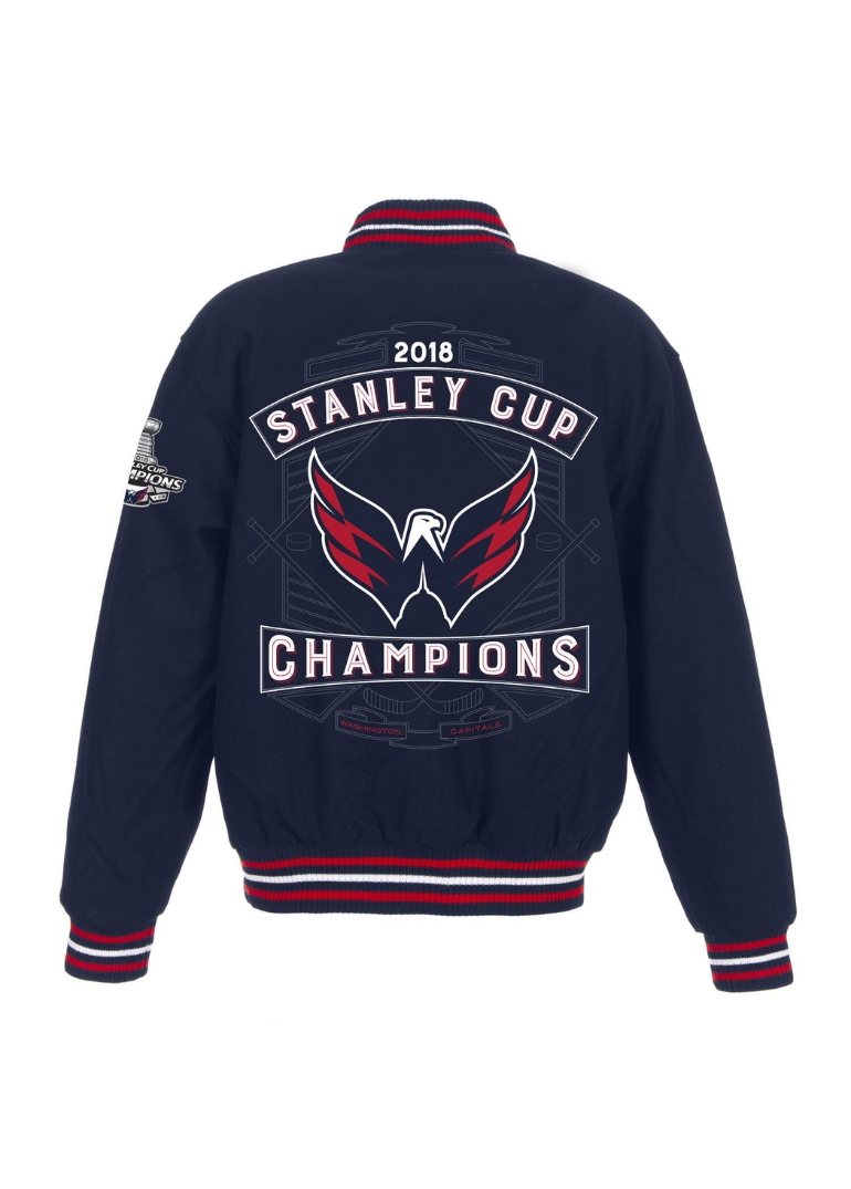 Washington Capitals Stanley Cup Champions Jacket 2 Washington Capitals Stanley Cup Jacket