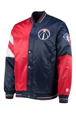 Washington Wizards Leader 75th Anniversary Satin Jacket