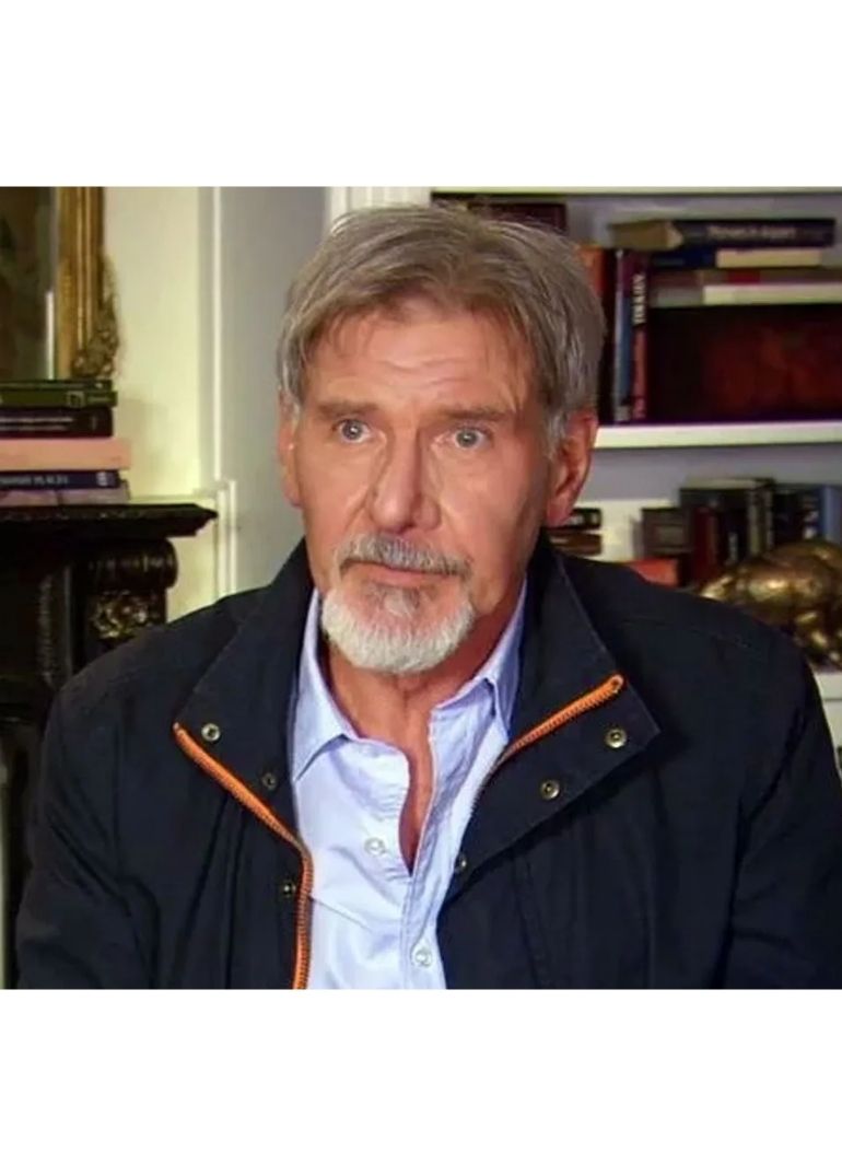 1923 Harrison Ford Black Jacket 2 1923 Harrison Ford Jacket