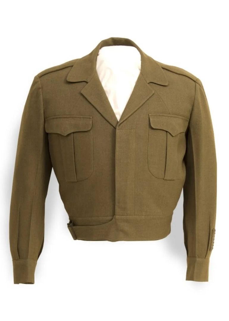 1944 Dwight Eisenhower Green Wool Jacket 1 1944 Dwight Eisenhower Green Wool Jacket