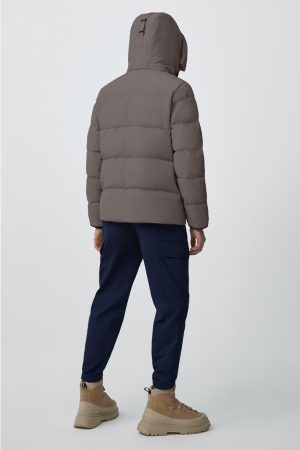 Grey Parka Puffer Jacket