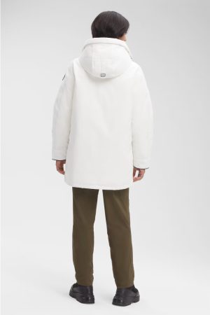 Parka White Puffer Coat