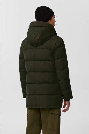 Puffer Black Parka Jacket