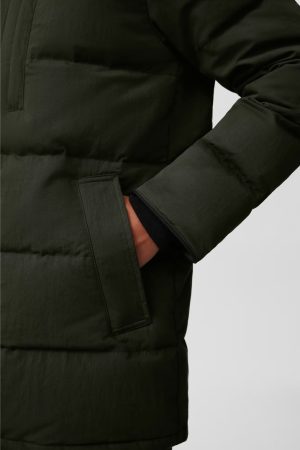 Puffer Black Parka Jacket