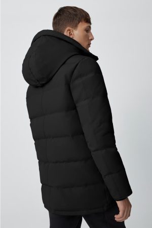 Black Carson Parka Jacket