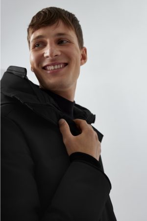 Black Carson Parka Jacket