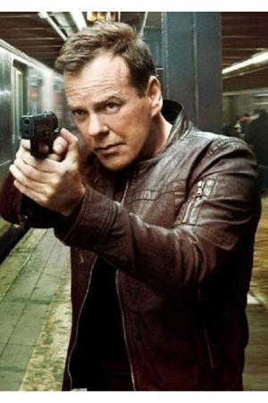24 Kiefer Sutherland Brown Jacket