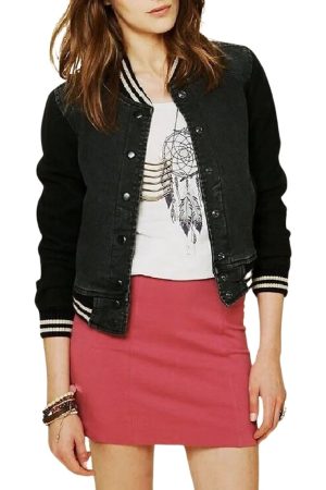 90210 Jessica Stroup Varsity Jacket