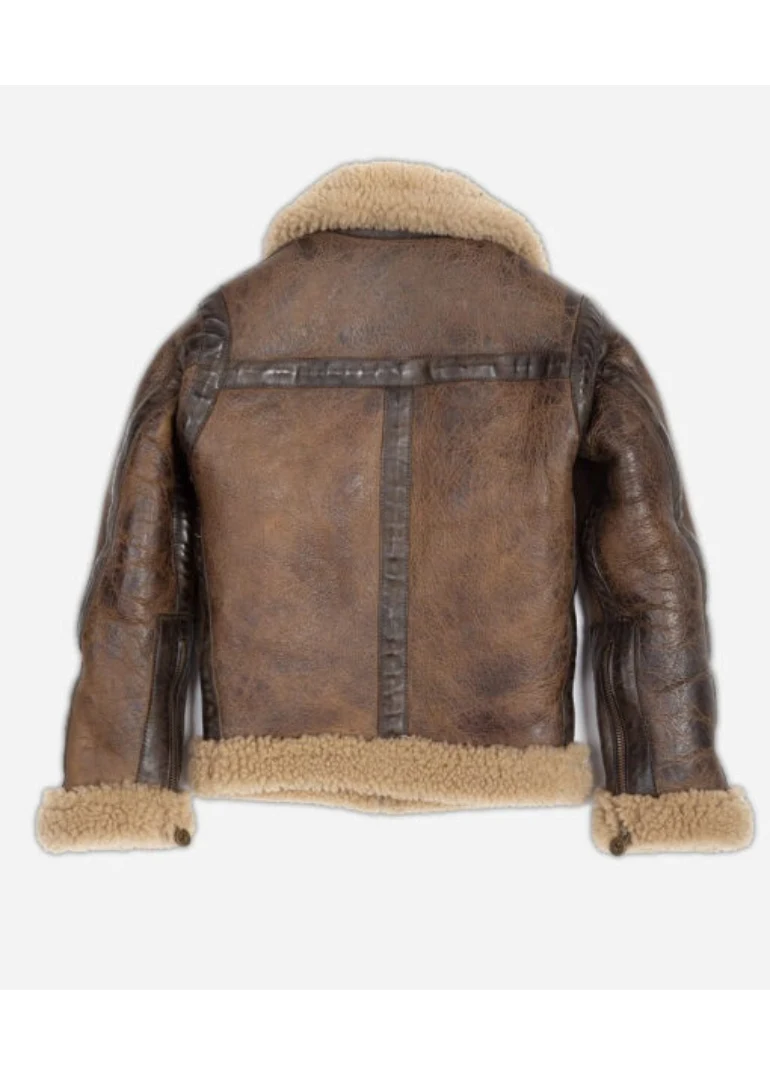 Arnold Schwarzenegger RAF B6 Brown Shearling Leather Jacket 2 Arnold-Schwarzenegger-Mens-Aviator-B-6-Jacket-1-510x600