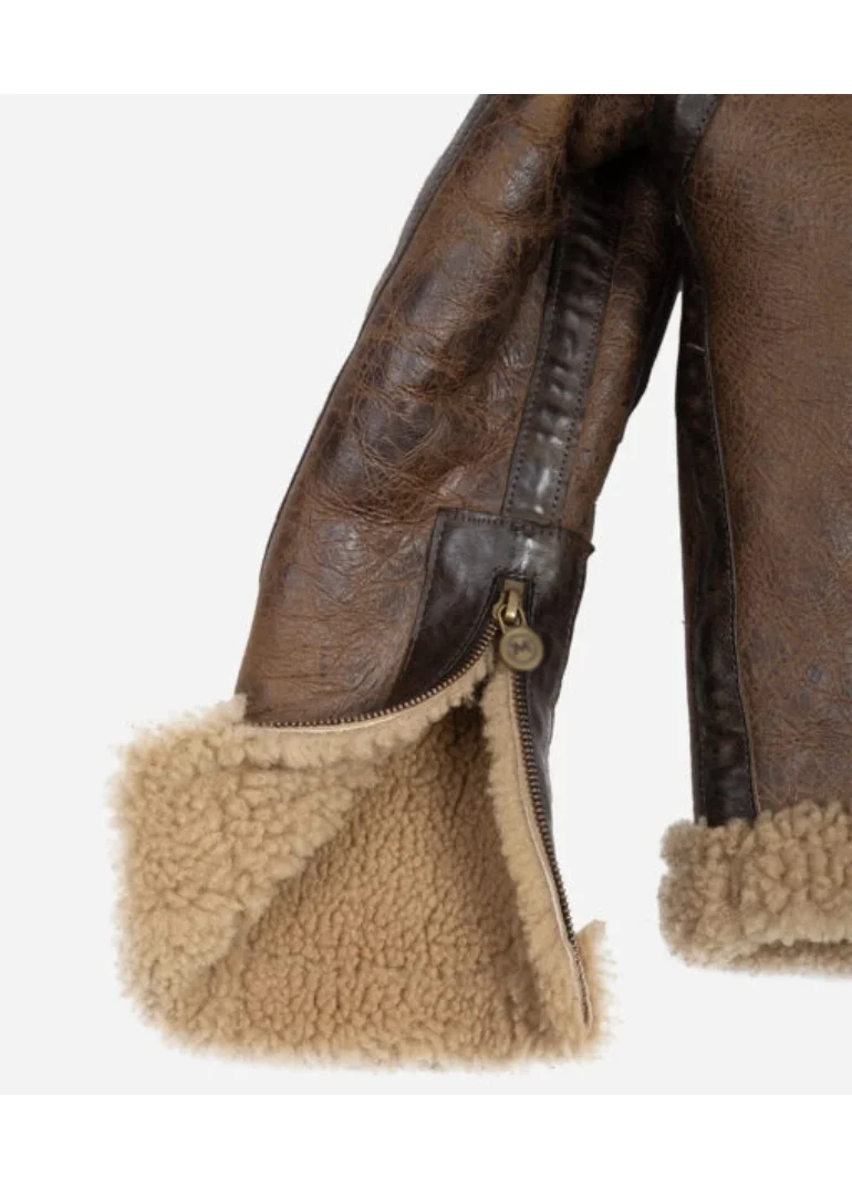 Arnold Schwarzenegger RAF B6 Brown Shearling Leather Jacket 6 Arnold-Schwarzenegger-Mens-Aviator-B-6-Jacket-2-510x600
