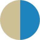 Blue + Beige