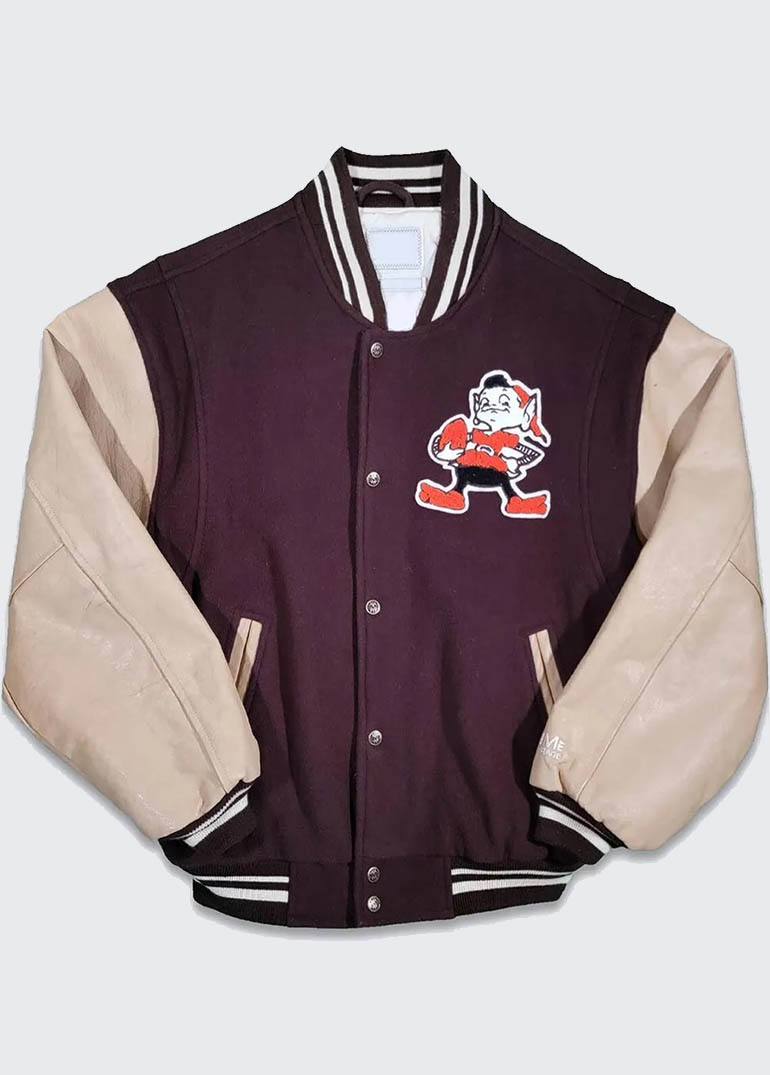 Cleveland Browns 1964 Varsity Jacket 1 Cleveland Browns 1964 Varsity Jacket