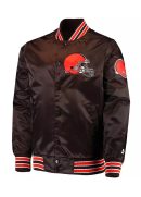 Cleveland Browns The Diamond Retro Satin Jacket