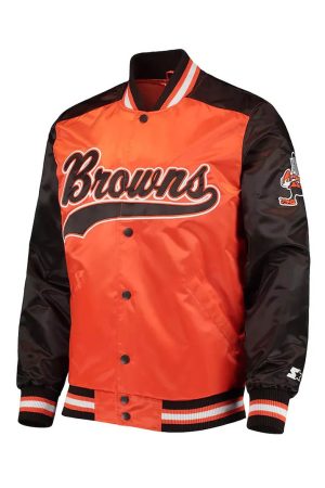 Cleveland Browns The Tradition II Satin Jacket