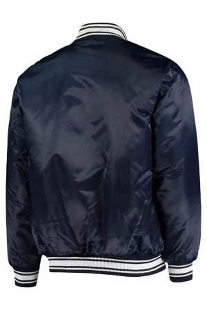 Denver Broncos Locker Room Full-Snap Satin Jacket