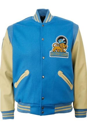 Detroit Lions 9 Matthew Stafford Varsity Jacket