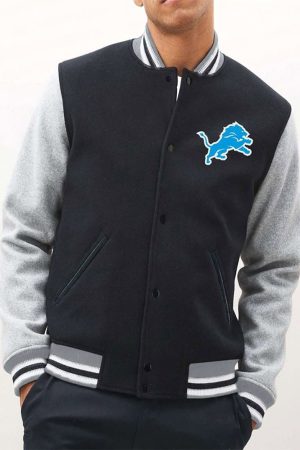 Detroit Lions Eddie Murphy Beverly Hills Cop 4 Varsity Jacket