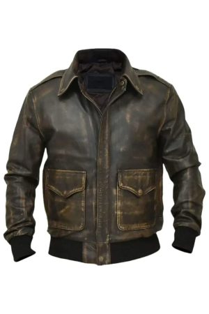 Distressed-Brown-Leather-Bomber-Jacket-Mens-Open-Front-768x768