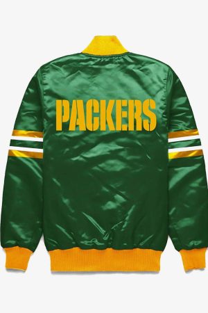 Green Bay Packers Button Down Green Jacket