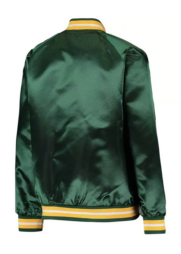 Green Bay Packers Green Lightweight Jacket 2 Green Bay Packers Green Lightweight Jacket