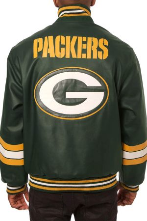 Green Bay Packers Leather Jacket