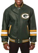 Green Bay Packers Leather Jacket