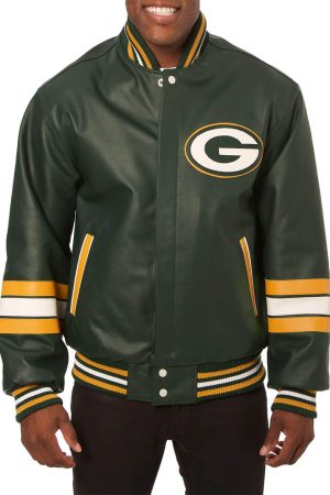 Green Bay Packers Leather Jacket
