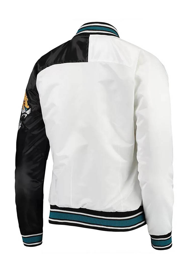 Jacksonville Jaguars Hometow Satin Jacket 2 Jacksonville Jaguars Hometow Satin Jacket