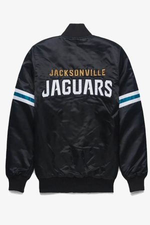 Jacksonville Jaguars Satin Varsity Jacket