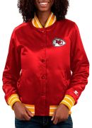 Kansas City Chiefs Full Count Red Satin Jacket