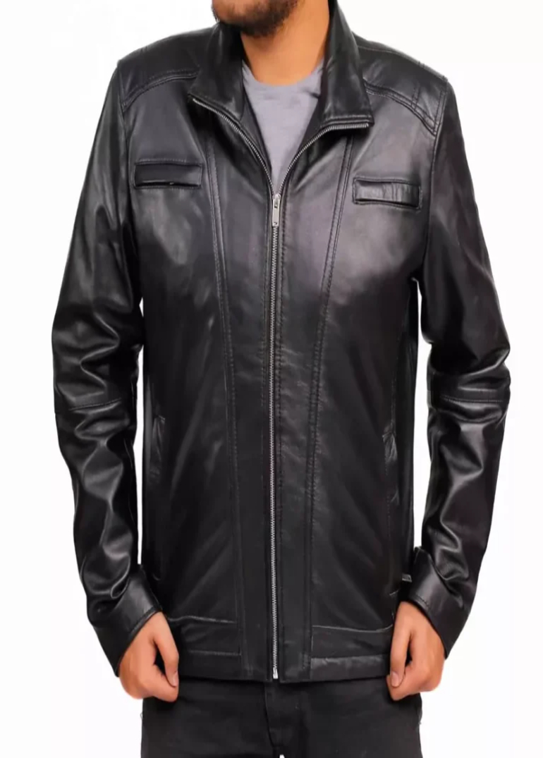 Lambskin Leather Jacket Mens 1 Lambskin-Leather-Jacket-Mens-Front-768x768