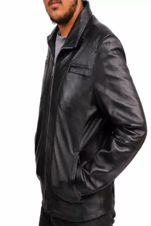 Lambskin Leather Jacket Mens