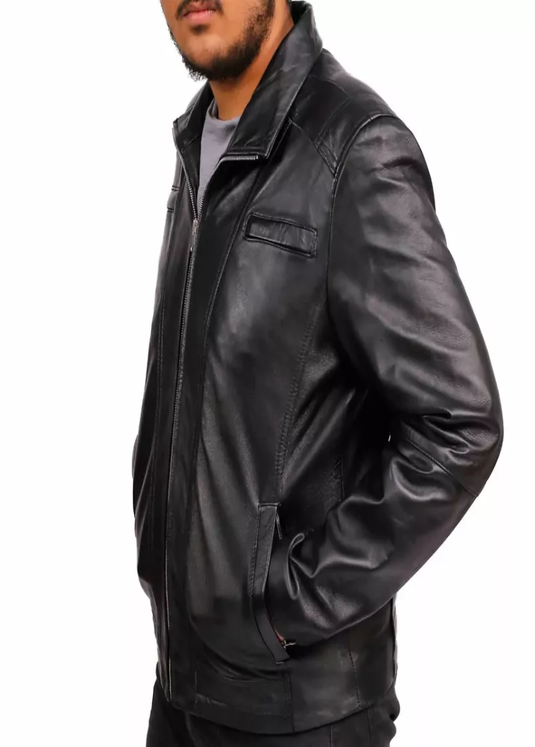 Lambskin Leather Jacket Mens 3 Lambskin-Leather-Jacket-Mens-Right