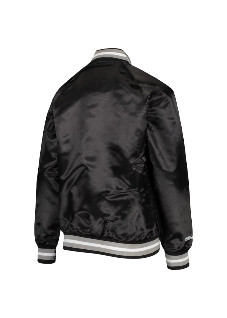Las Vegas Raiders Bomber Lightweight Black Jacket 2 Las-Vegas-Raiders-Bomber-Lightweight-Black-Jackets