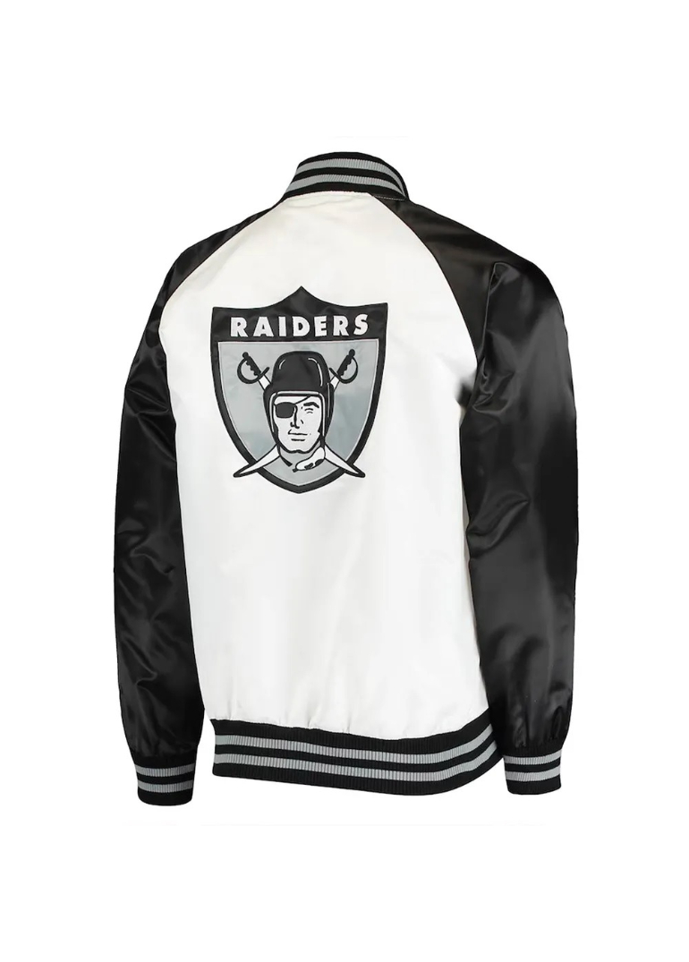 Las Vegas Raiders Clean Up Throwback Satin Jacket 2 Las-Vegas-Raiders-Clean-Up-Throwback-Satin-Jackets