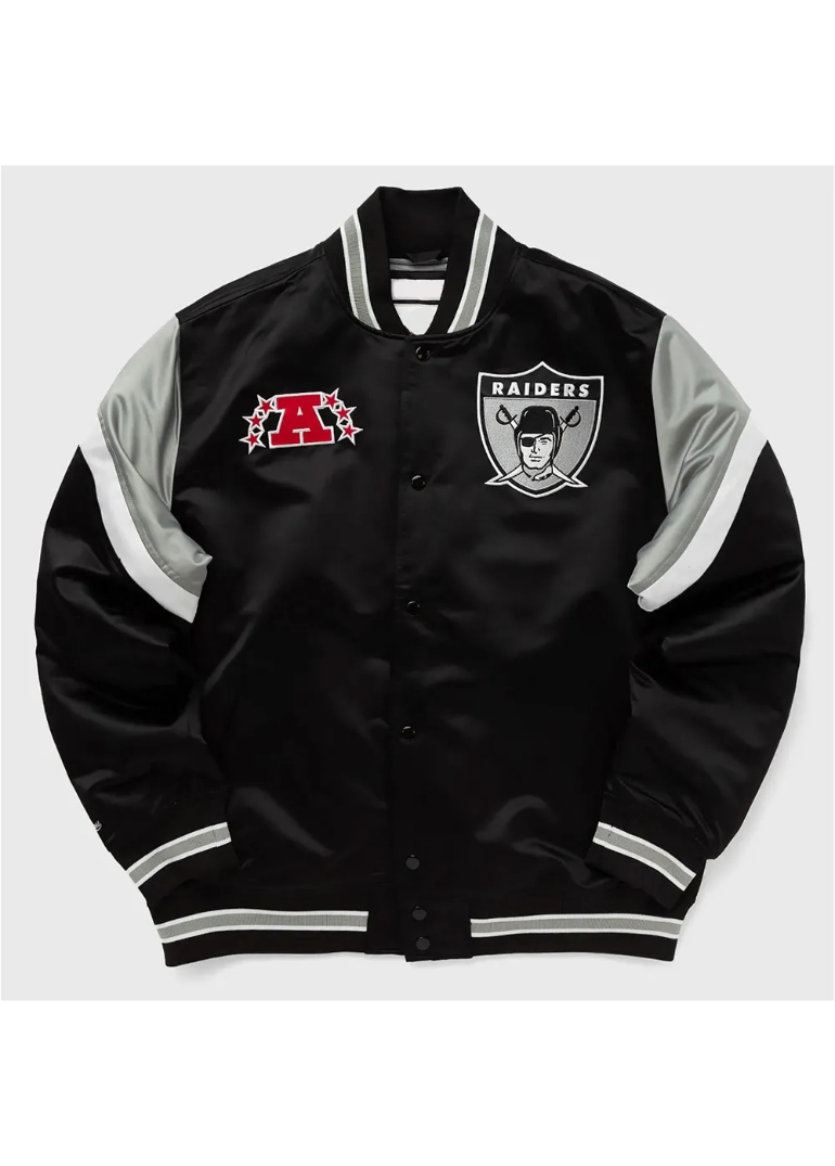 Las Vegas Raiders Heavyweight Black Satin Jacket 1 Las-Vegas-Raiders-Heavyweight-Black-Satin-Jacket-1