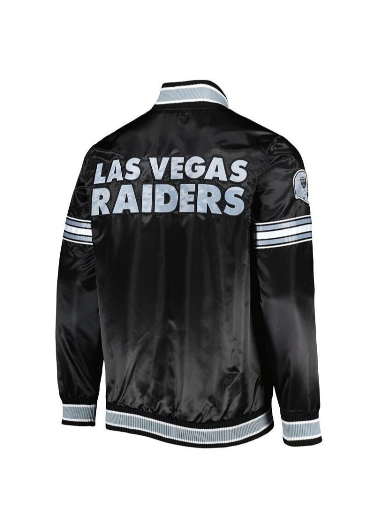 Las Vegas Raiders Midfield Black Satin Jacket 2 Las-Vegas-Raiders-Midfield-Black-Satin-Jackets