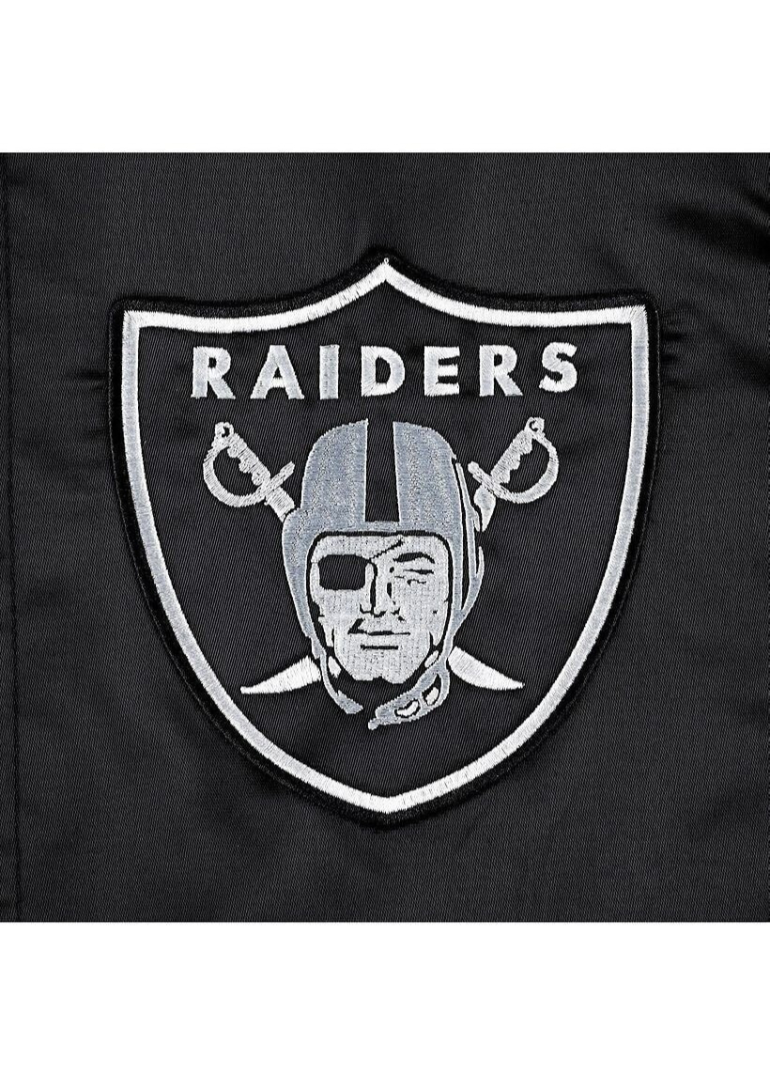 Las Vegas Raiders Midfield Black Satin Jacket 3 Las-Vegas-Raiders-Midfield-Black-Satin-Jacketsss