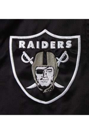 Las Vegas Raiders Prime Time Varsity Satin Jacket