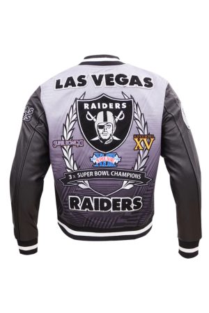 Las Vegas Raiders Remix Varsity Jacket
