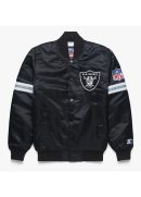 Las-Vegas-Raiders-Striped-Black-Satin-Jacket-1