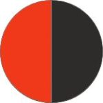 Majestic grey and orange color