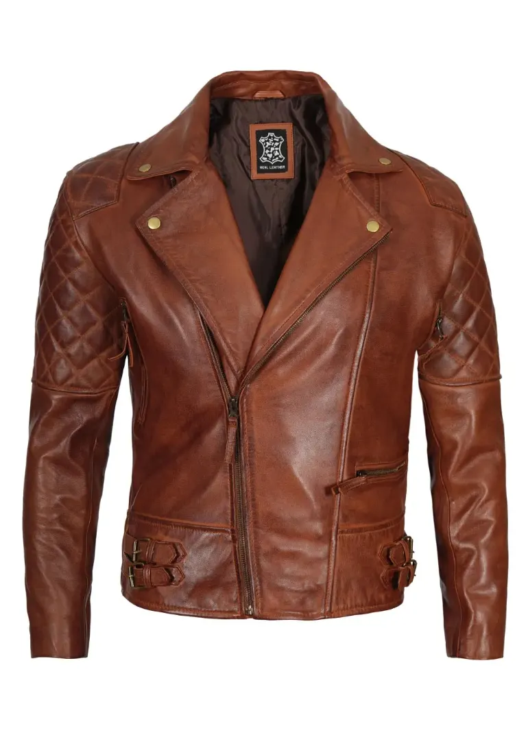 Brown Leather Motorcycle Jacket 1 Mens-Brown-Moto-Leather-Jacket