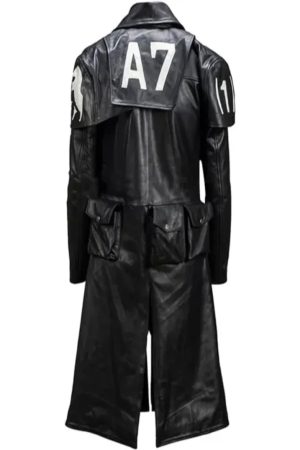 Men’s Black Leather NCR Ranger Coat