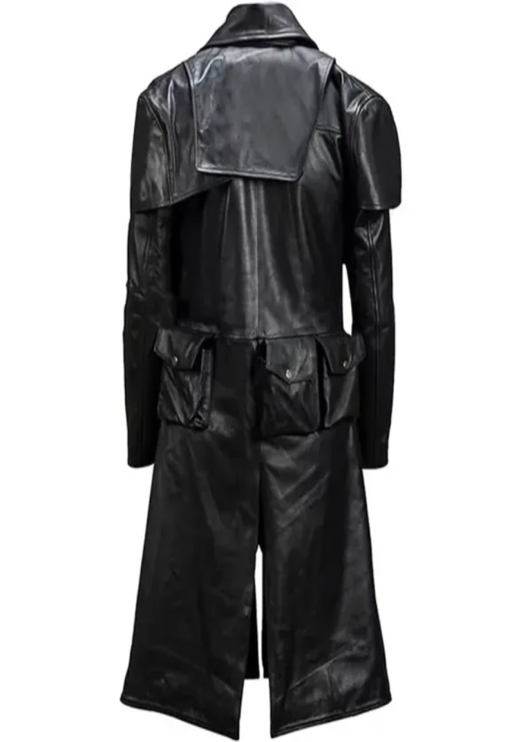Men’s Black Leather NCR Ranger Coat 2 NCR-Ranger-Coat-for-Sale