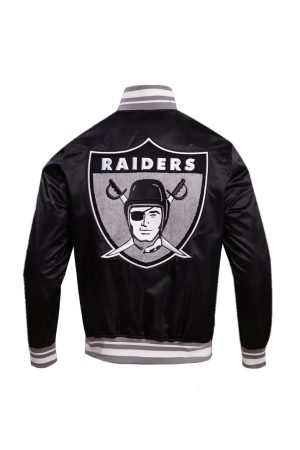 Oakland Raiders Retro Classic Rib Jacket