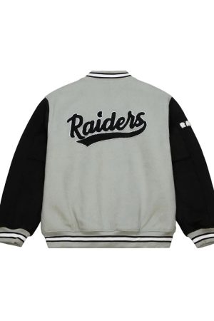 Oakland Raiders Team Legacy Varsity Jacket