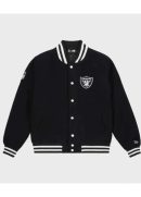 Oakland-Raiders-Varsity-Black-Wool-Jacket